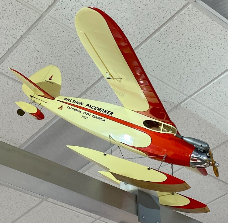 Dan Lutz' scale model R/C Ohlsson Pacemaker floatplane.