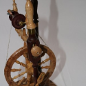 Wooden Spinning Wheel