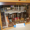 This dollhouse diorama entitled, “Antiques of the World,” was built by Sara Botts.