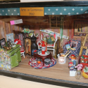 This dollhouse diorama entitled, “Attic of Leftovers,” was built by Sara Botts.