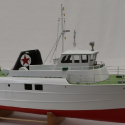 Caltex Lumba-Lumba Boat Model